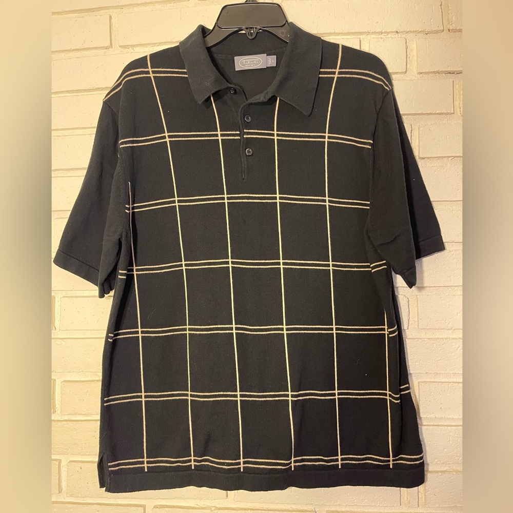 Talbots Men’s Knit Sweater Polo.‎ Large